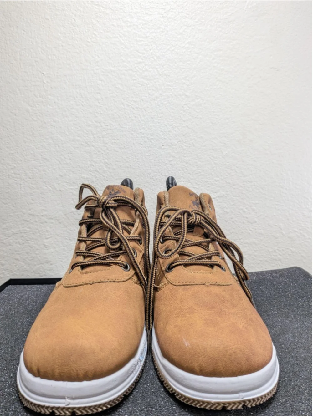Beverly Hills Polo Club Ankle Boots Kids Size 1 Brown Synthetic Casual O-BH84692